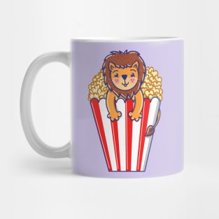 The Lion and the Popcorn Mug